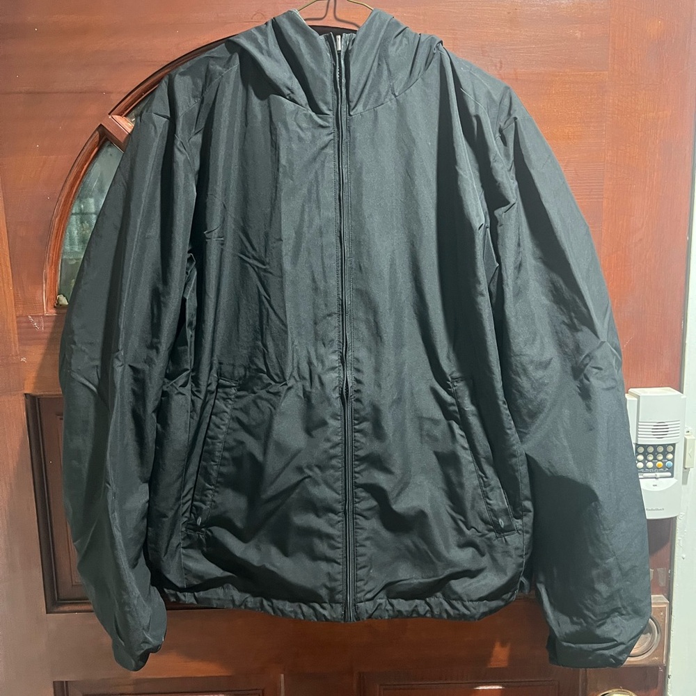 UNIQLO Reversible Black Hooded Jacket